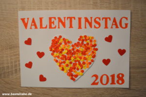 Valentinstag basteln