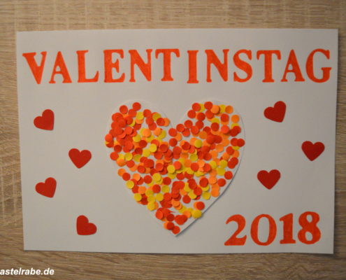 Valentinstag basteln