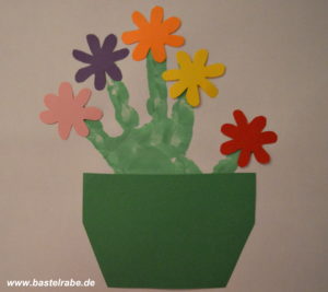 Blumentopf basteln