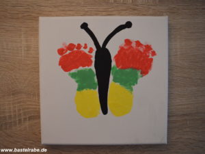 Schmetterling basteln