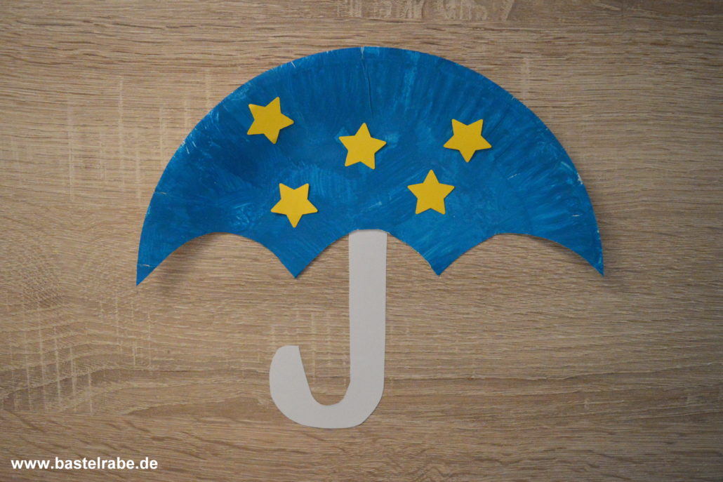 Regenschirm basteln