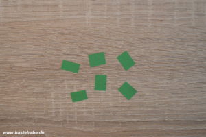 Raupe basteln