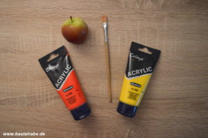 Apfel stempeln