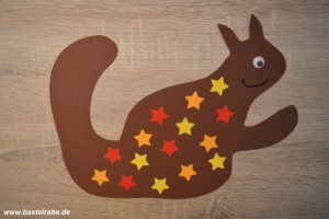 Eichhörnchen basteln
