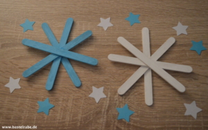 Schneeflocken basteln