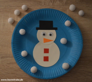 Schneemann basteln